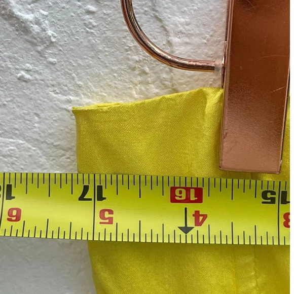 Calypso Womens St Barth Silk Topless Mini Dress Yellow Sz 10 - Picture 3 of 11